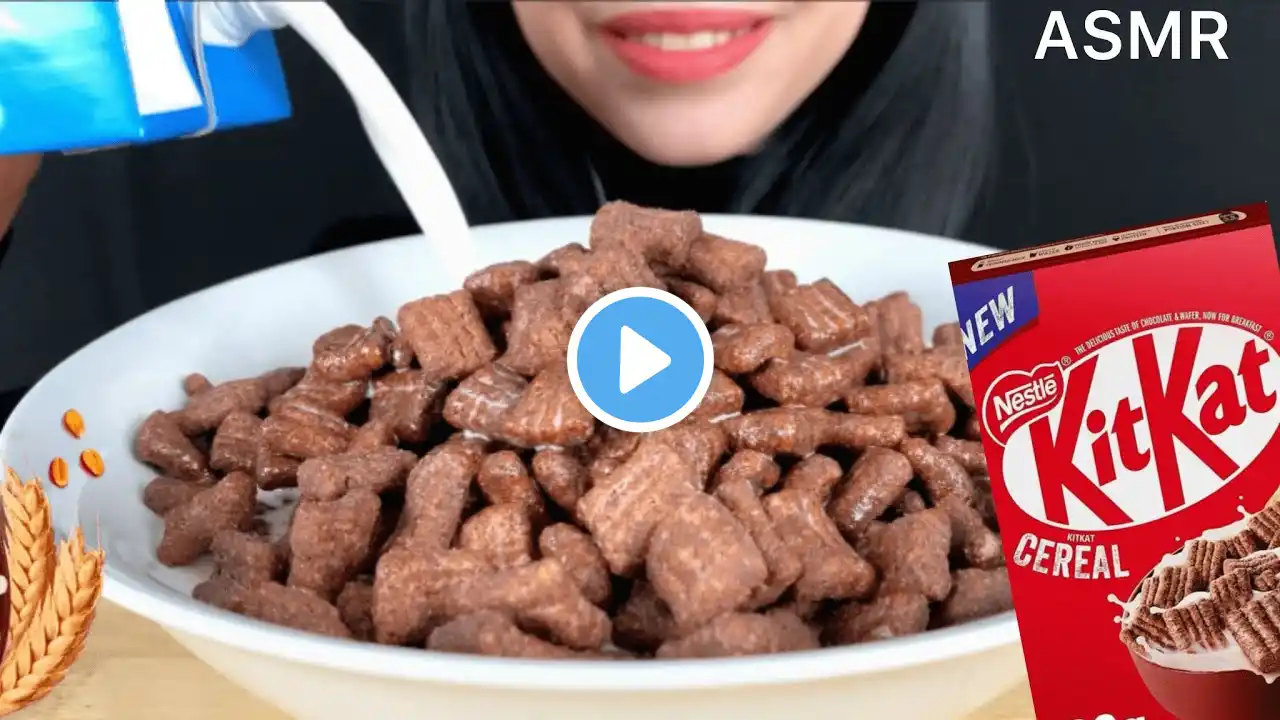 ASMR KitKat Cereal (Eating sounds) NO Talking