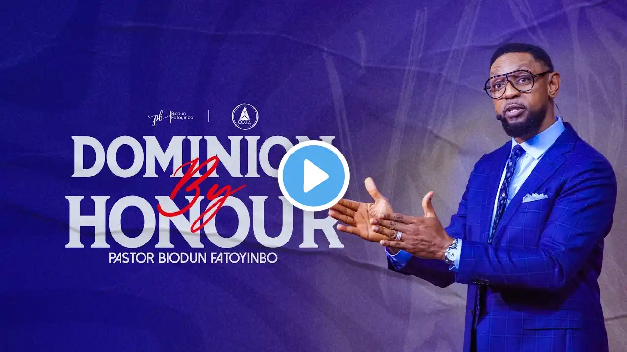 Dominion By Honour | Pastor Biodun Fatoyinbo | COZA Sunday Service | 09-02-2025