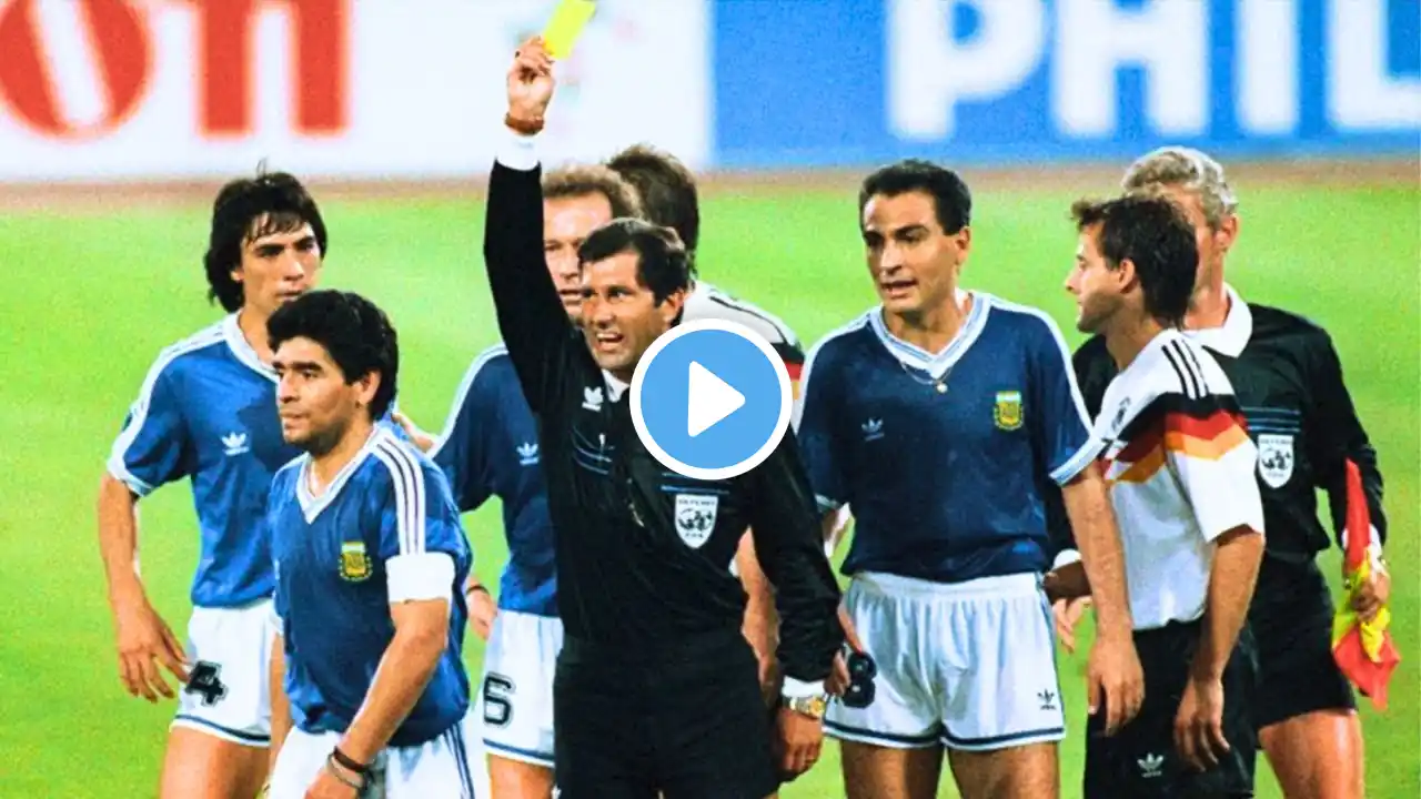 Argentina vs. West Germany – Final FIFA World Cup Italy 1990 Full Match