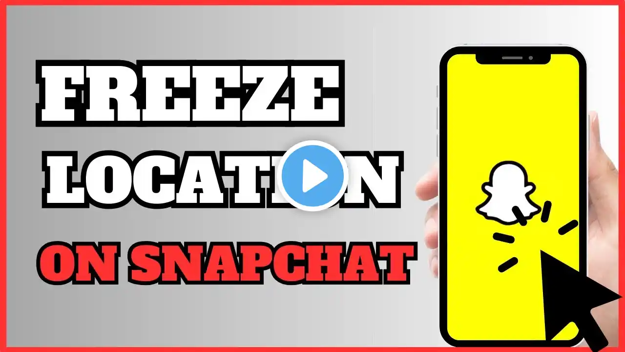 How To Freeze Snapchat Location | Full Guide