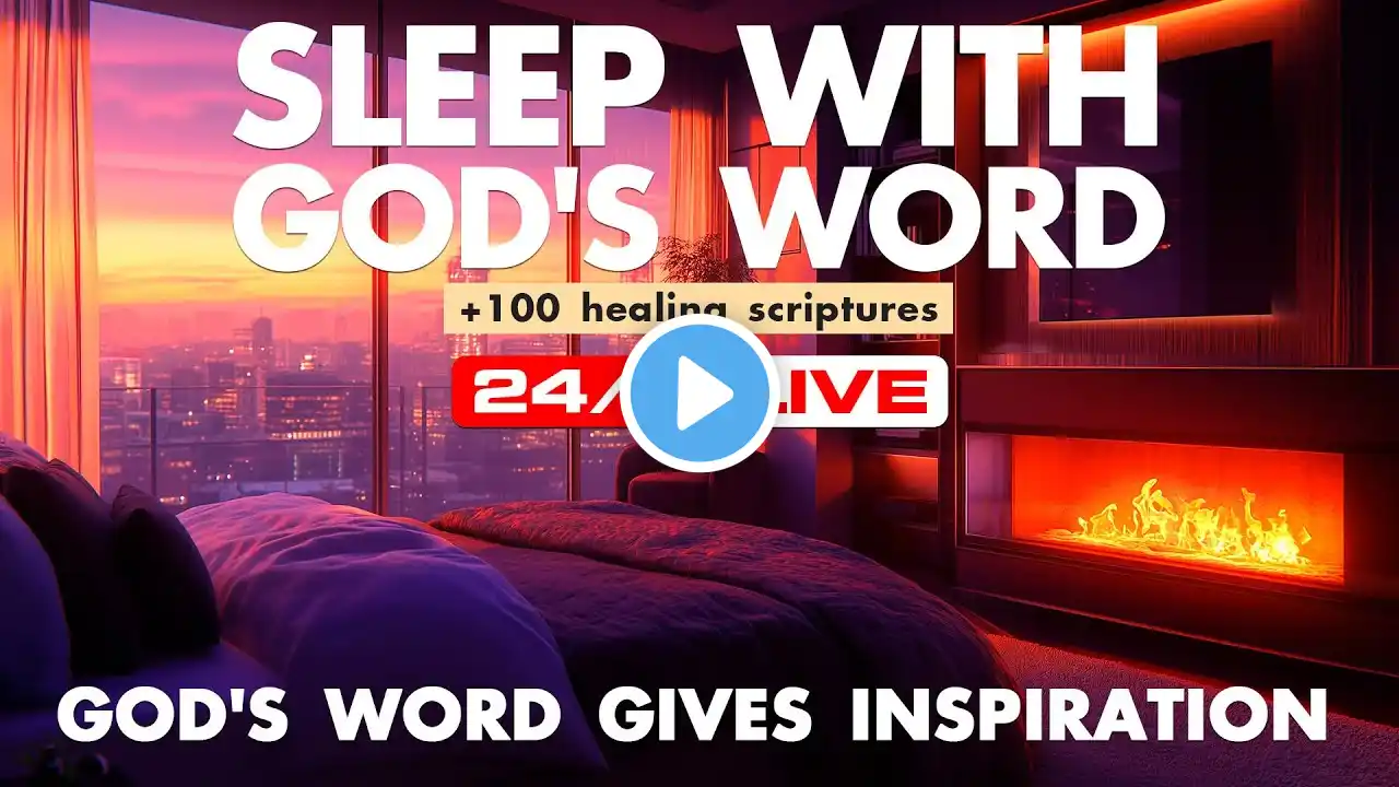 God's Promises bring peace and hope. Relax with scripture for sleeping. Sleep with God's Word.
