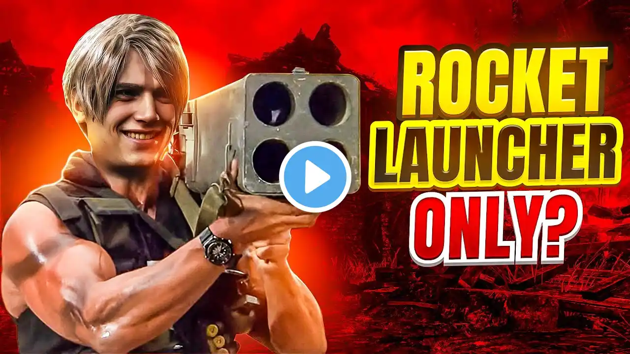 Can You Beat Resident Evil 4 Remake With ONLY Rocket Launchers?