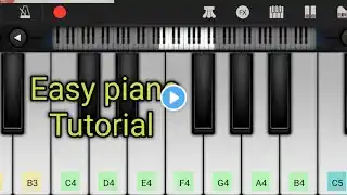 EASY Piano tutorial | parfect piano | amazing graceeasy piano tutorial app#easy_piano_tutorial#piano