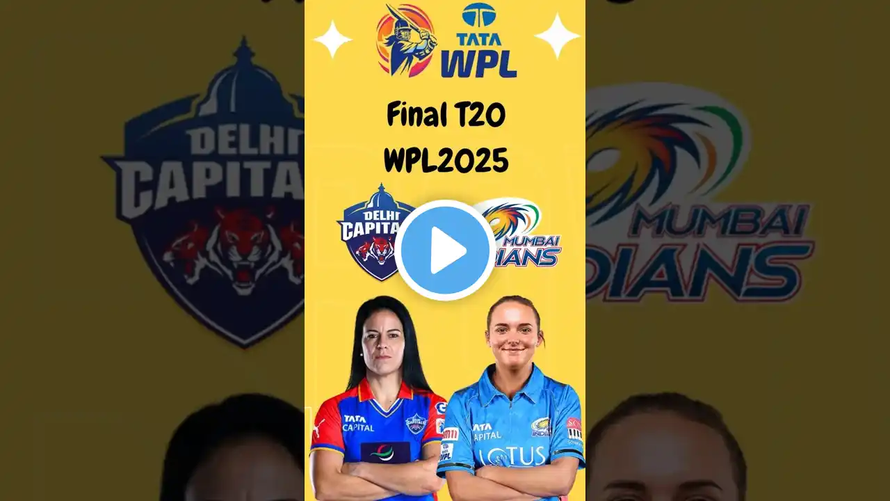 Women’s Premier League 2025 Final Match Prediction l WPL League 2025 Jackpot Matches