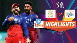 MS Dhoni goes OUT!!!!  RCB vs CSK highlight ipl #ipl #ipl2024  #ipl2025 #viratkohli