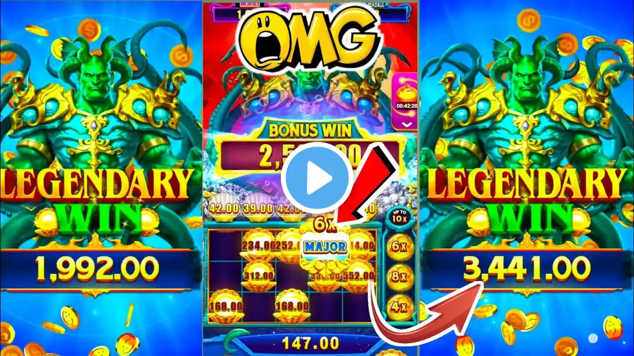 Yono Rummy grand jackpot || Power of the kraken 3 New slot lunch today 🤑|| Yono game new slot ||🎰 💰