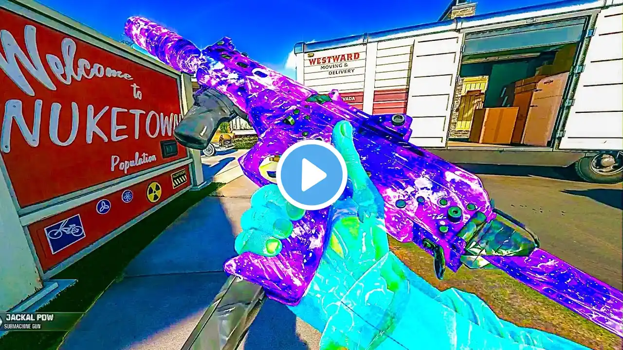 NUKE w/ "JACKAL PDW" Class Setup in Black Ops 6 Nuketown Gameplay (No Commentary)