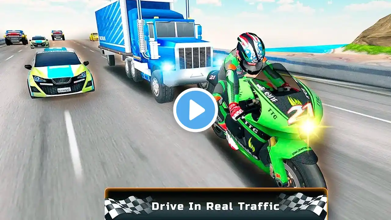 Extreme moto ride - Bike Racing games 3D - Gameplay Android free games