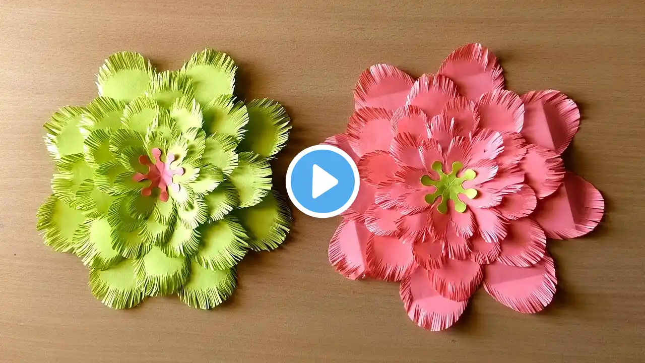 DIY Paper Flower || Kagaj Ka Phool Banana || How To Make Paper Flower