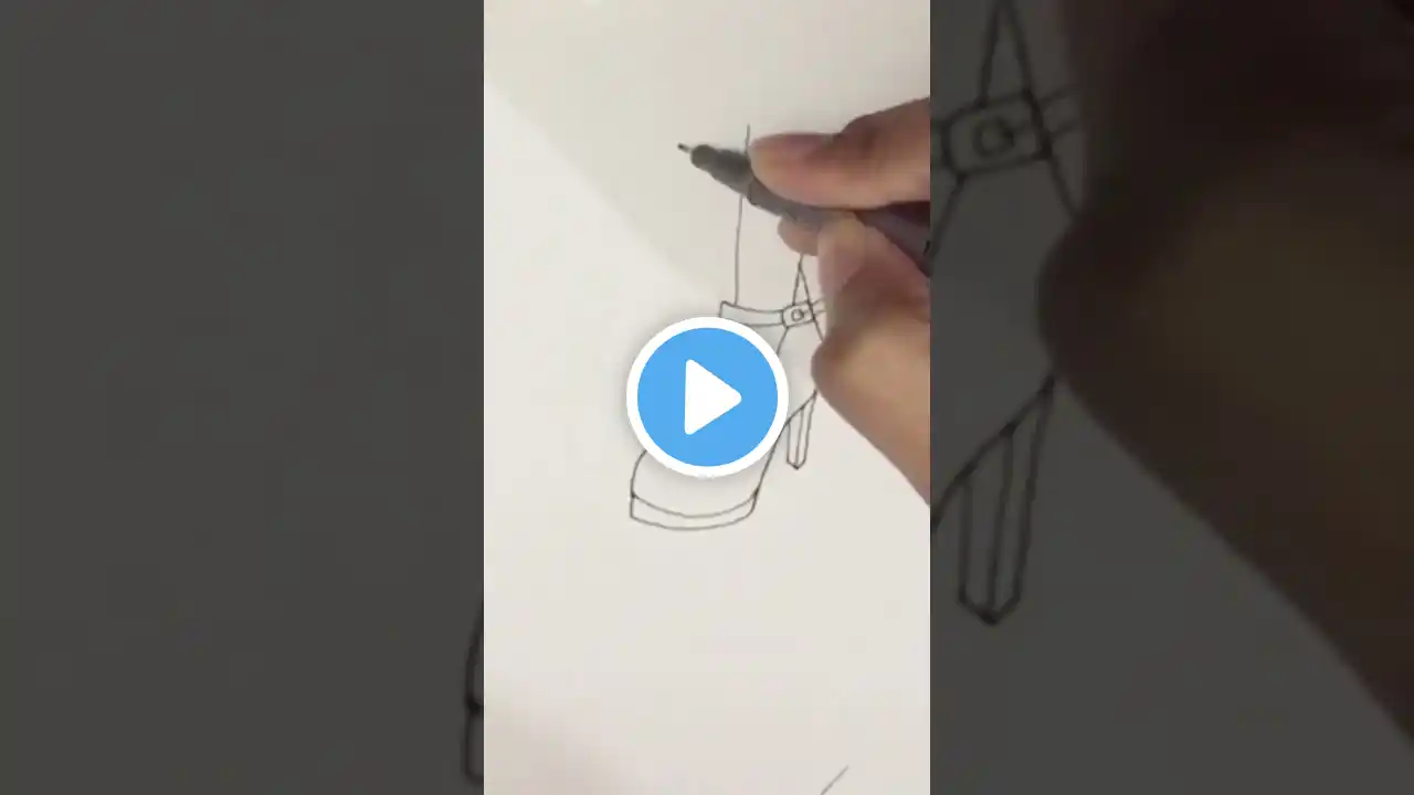 How to draw a shoe 😳😱🔥 #josuaas24 #art #drawing #shorts | Shoes Drawing