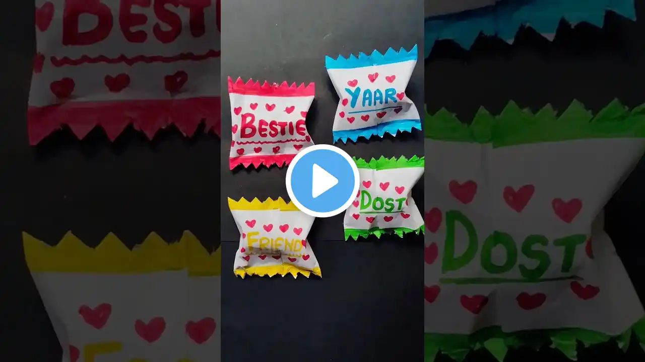 Friendship Day gift/last minute gift idea/ chocolate gift #diy #shorts  #ytshorts #shotsvideo