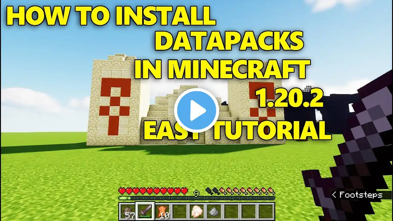 How to Install DataPacks in Minecraft 1.20.2 – Easy Installation in Few Steps