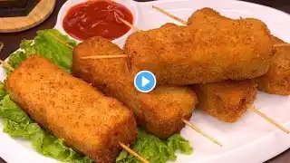 👌Chicken bread sticks recipe (Iftar Recipe)  इफ्तार में सबके होश उड़ा दे| Ramadan Special Recipe