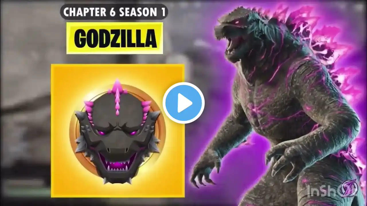 Evolution of Fortnite playable mythic bosses (thanos,doom,Godzilla)