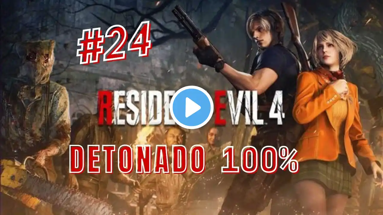 RESIDENT EVIL 4 REMAKE Detonado 100% Platina Parte #24: TROFÉU MINIMALISTA VII (PS4) DUBLADO PT BR