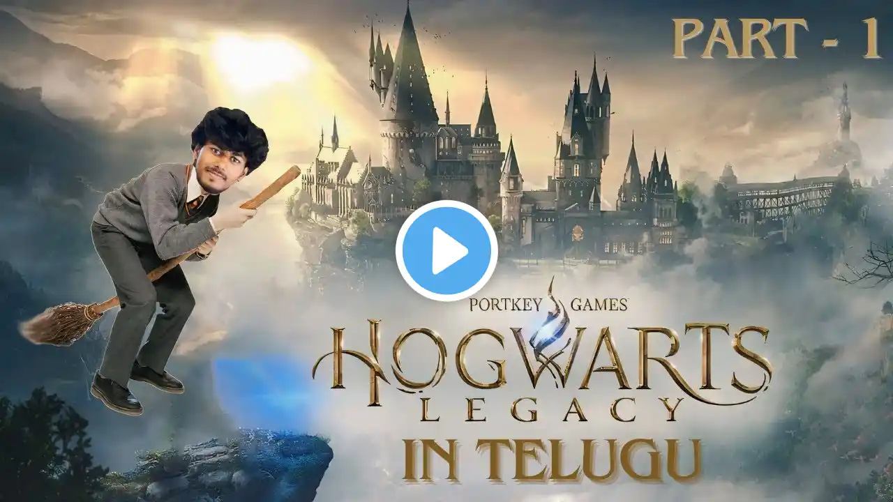 HOGWARTS LEGACY Gameplay Walkthrough Part 1 FULL GAME [4K 60FPS] - IN TELUGU