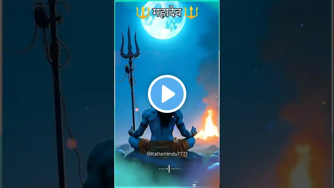 ❤️मेरे शंभू 🔱मेरे संग रहेना 💫|Mahadev Status|Bholenath Status|4K Video#mahadev#yt#short#hindudeity