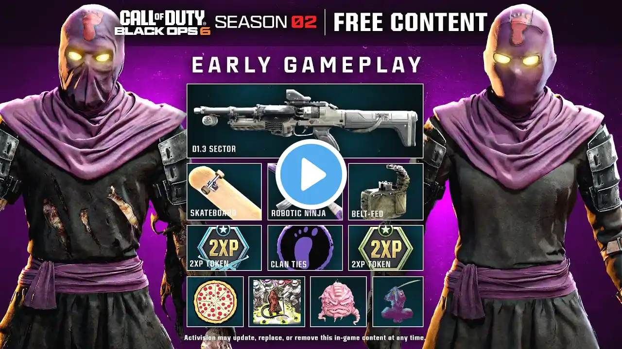 FREE Black Ops 6 TMNT Event Pass EARLY ACCESS Showcase… (Operators, Weapons & Blueprints)