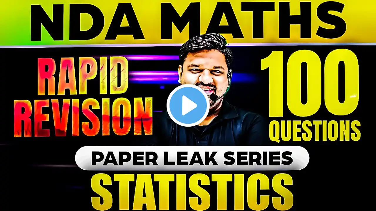 NDA 1 2025: Statistics in 1 Shot 🏆 NDA Statistics In One Video 🔥 NDA Statistics 💯 NDA 1 2025