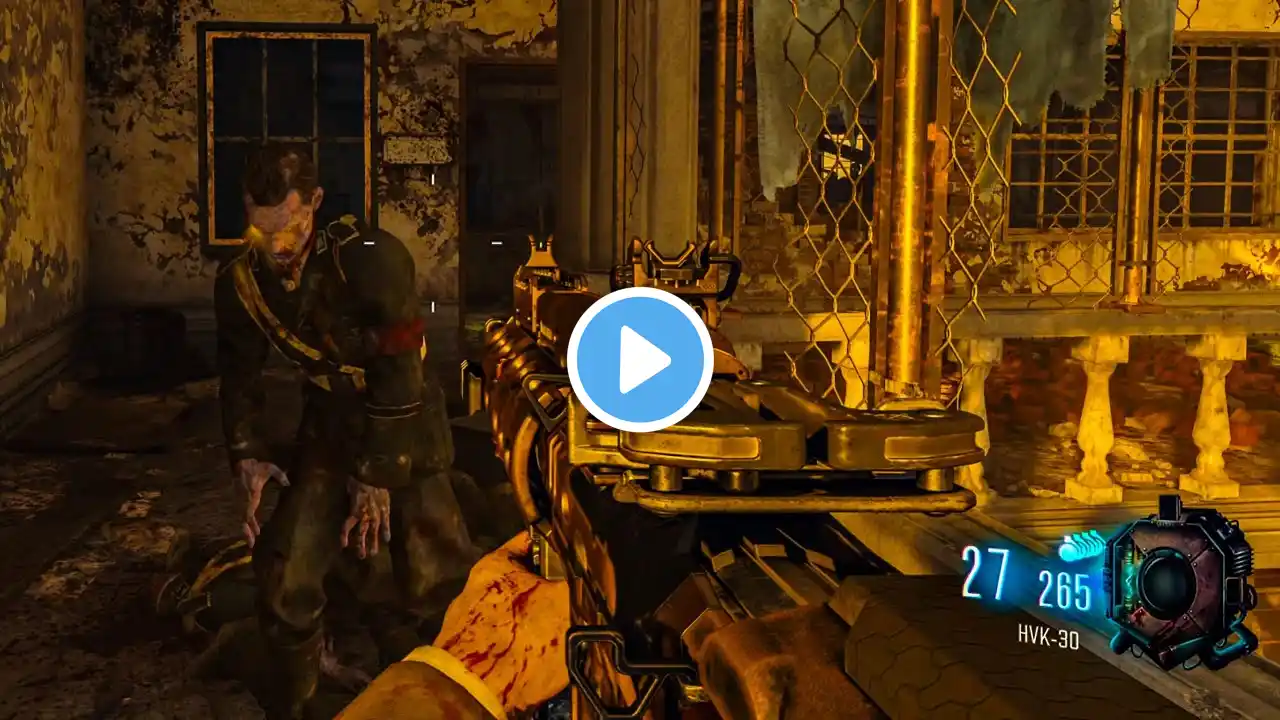 BLACK OPS 3 ZOMBIES: VERRUCKT GAMEPLAY! (NO COMMENTARY)