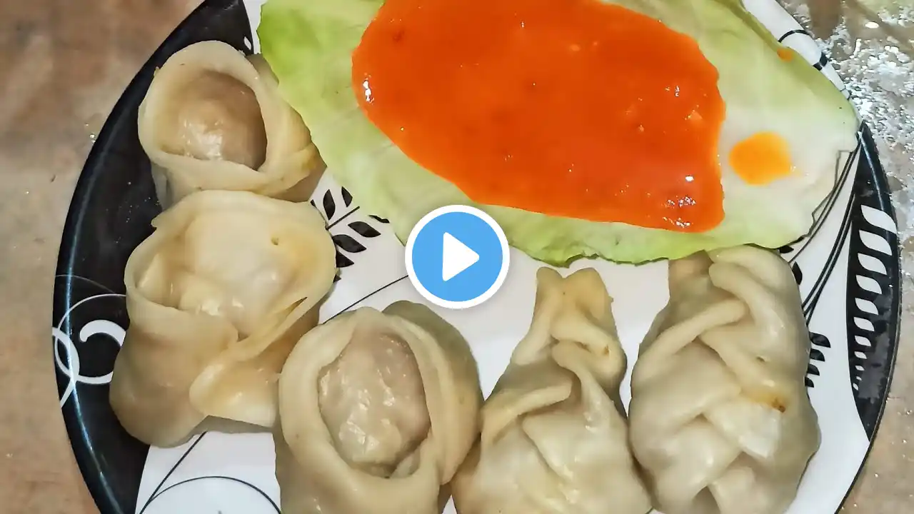 आज की मोमो औऱ लाल चटनी मुँह में पानी ला देगी। Momo and Red Chutney Recepie #momos #chutney #food