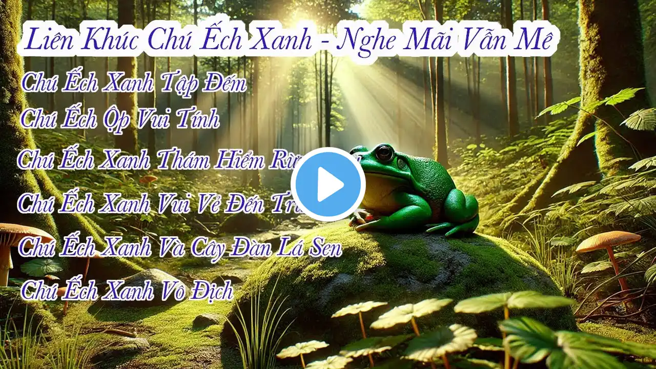 Liên Khúc CHÚ ẾCH XANH | Chú Ếch Ộp Vui Tính | Chú Ếch Xanh Tập Đếm | Chú Ếch Xanh Vô Địch