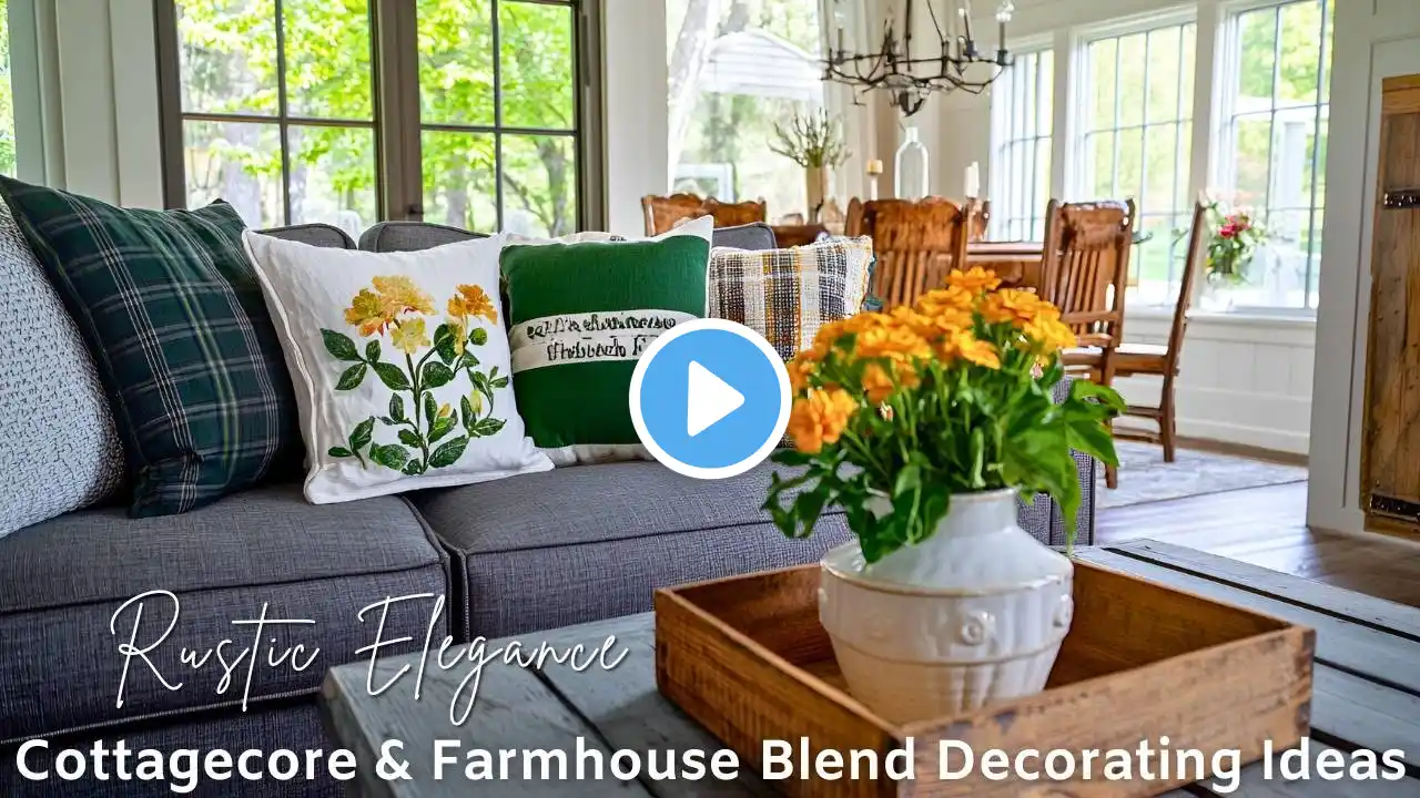 Cottagecore & Farmhouse Spring Decorating Ideas: Rustic Elegance for a Fresh New Look