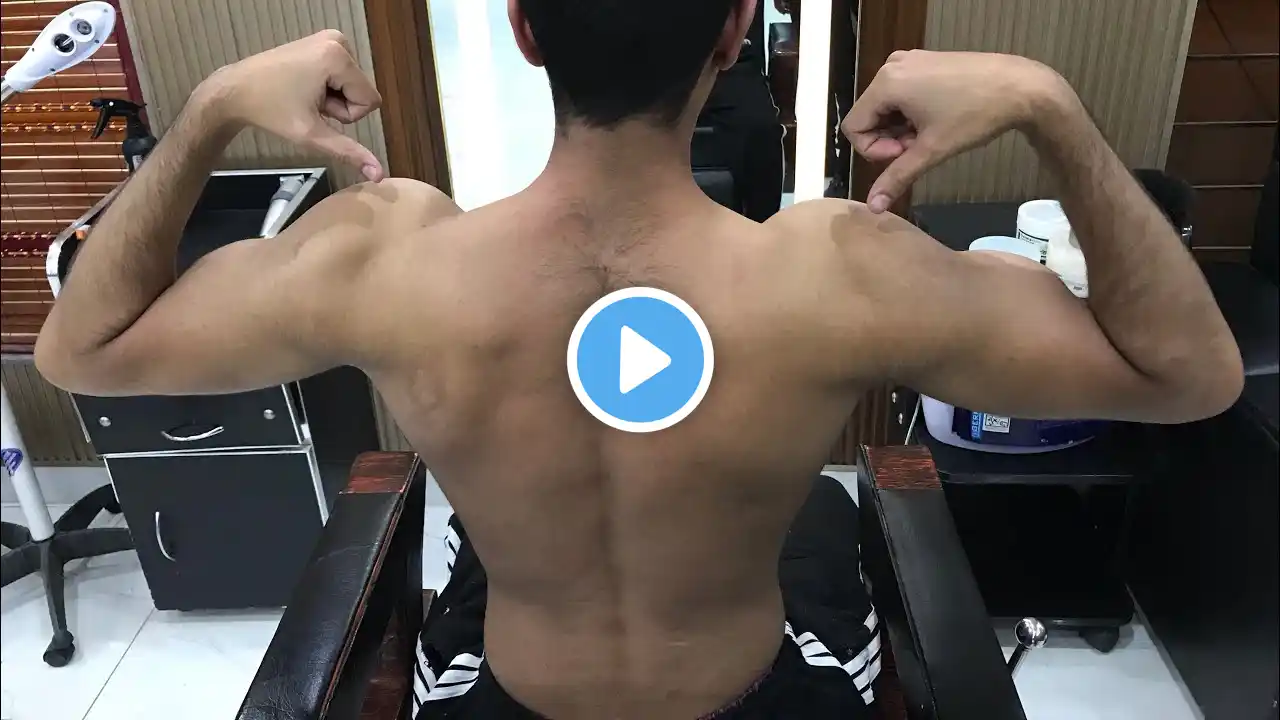 ASMR Massage Compilation Back Massage Neck Massage Shoulder Massage
