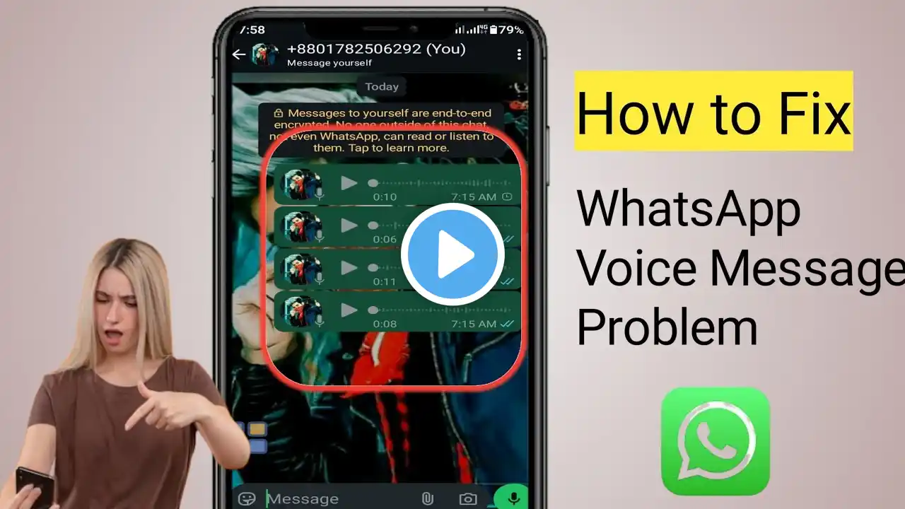 How To Fix WhatsApp Voice Message Problem (New 2025 WhatsApp Voice Message Problem