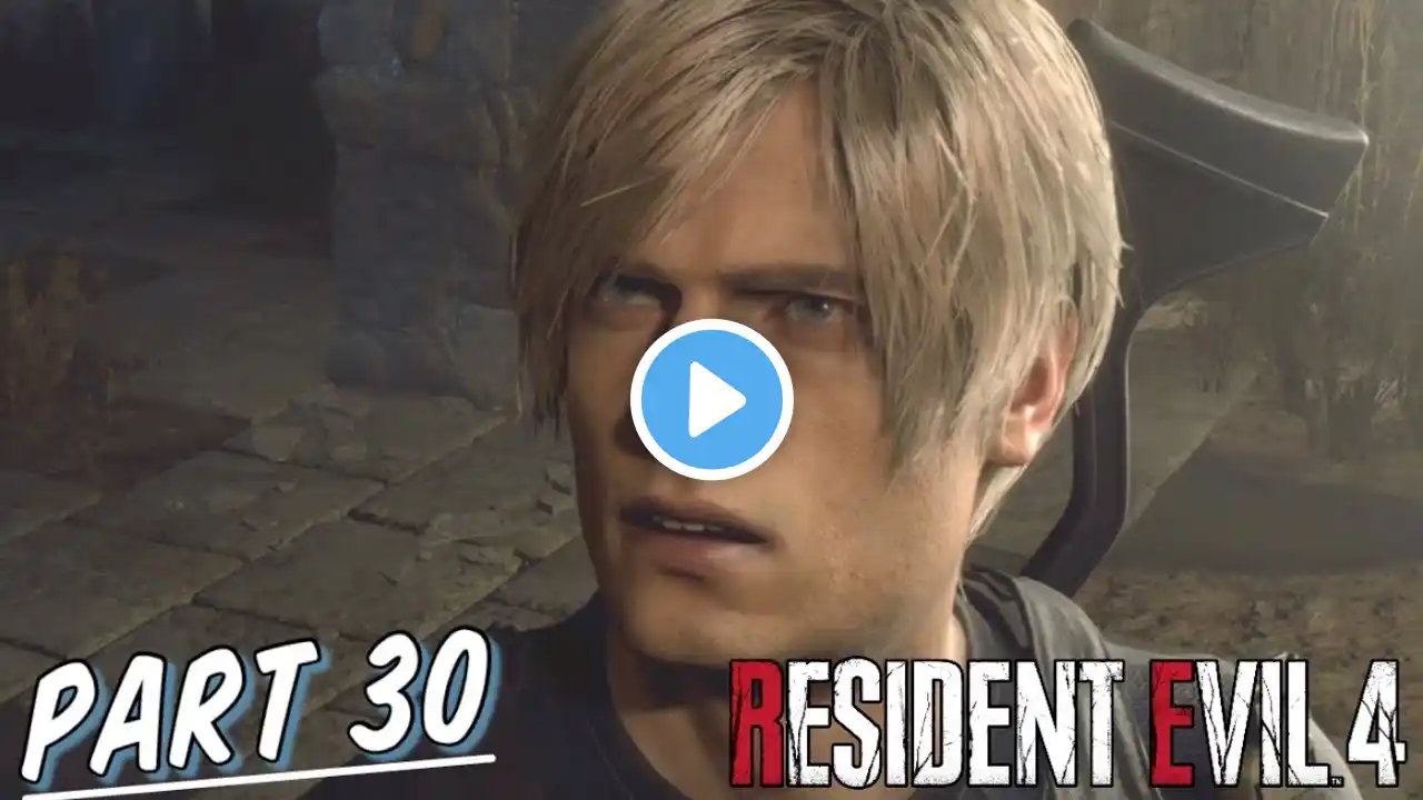 RESIDENT EVIL 4 REMAKE Part 30 (PS4) | “HELICOPTER RESCUE” | Walkthrough Gameplay