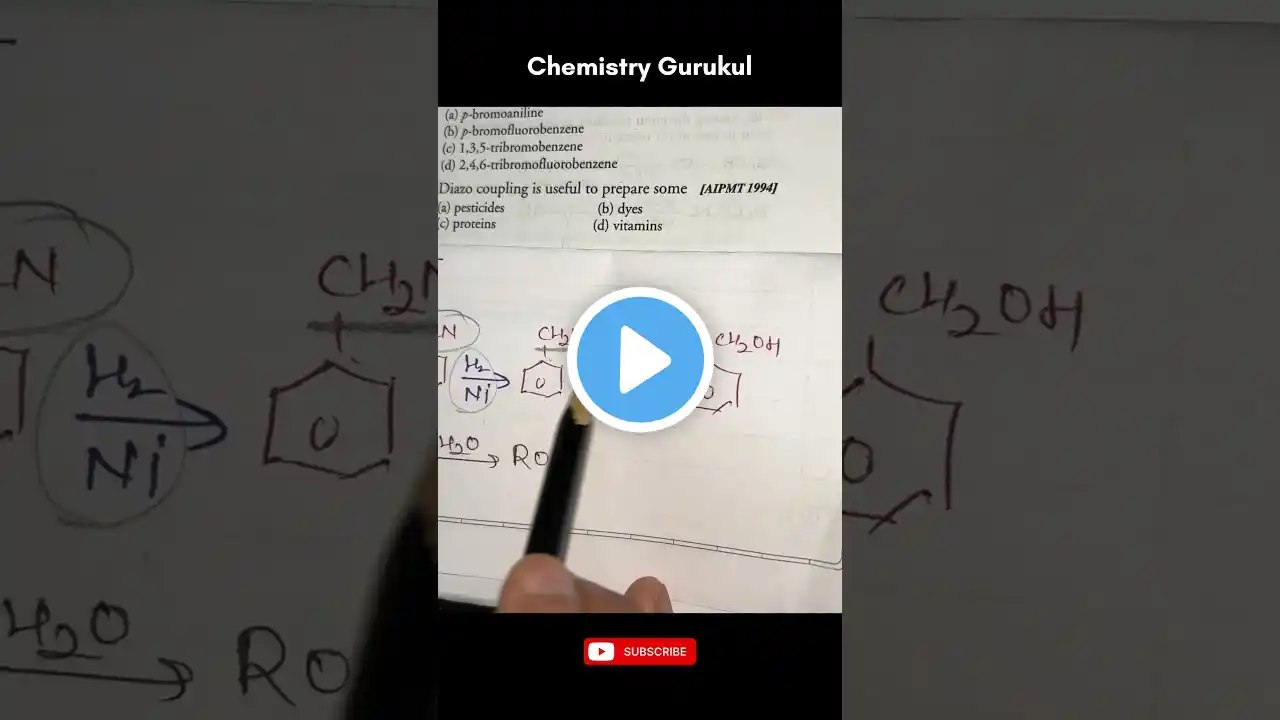 Crack NEET 2025 | Must-Know Diazotisation Reaction with Nitrous Acid #organicchemistry | PYQ Solved!