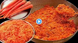 गाजर का हलवा रेसिपी | शादियों वाला गाजर का हलवा अब कोई बना ले | Gajar ka Halwa Recipe | Carrot Halwa