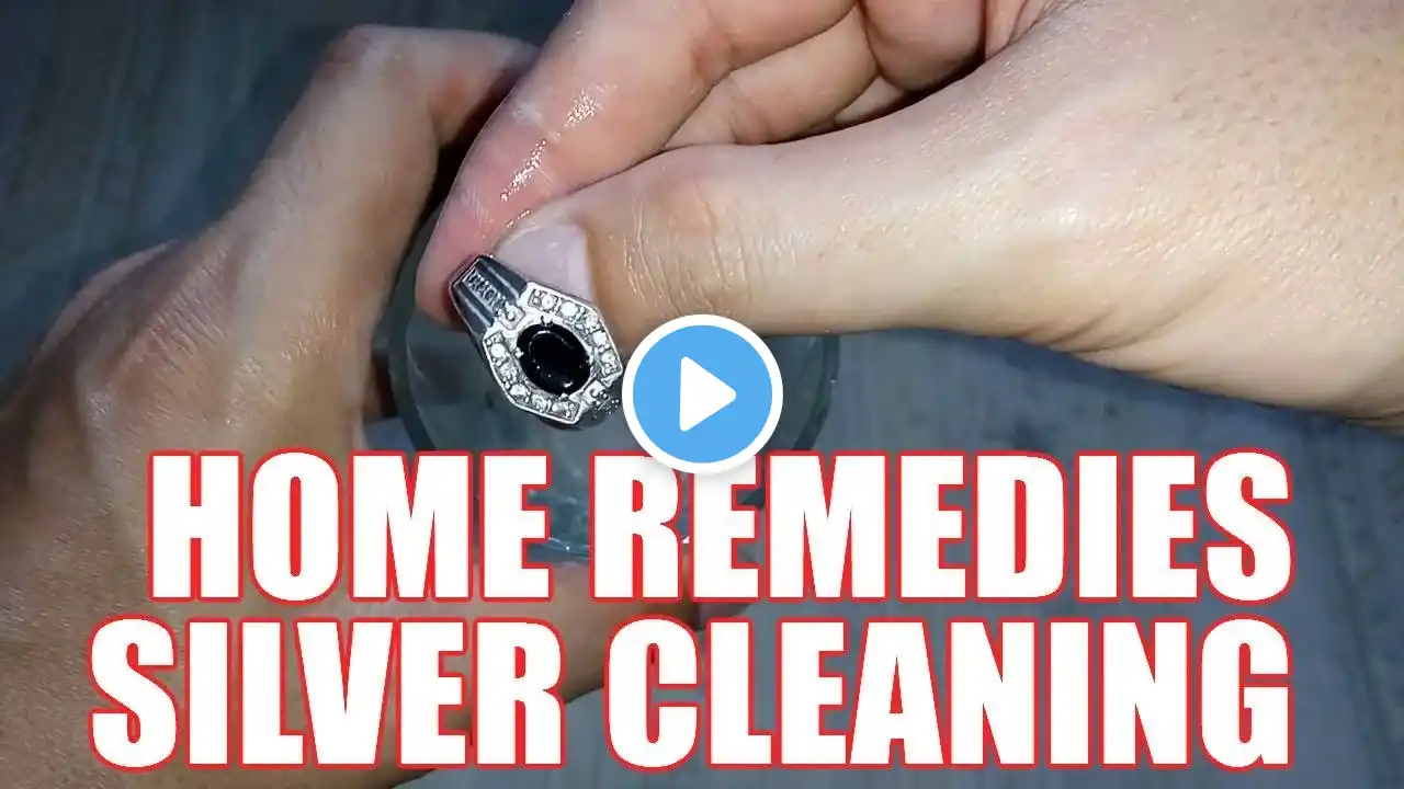 How to Clean Silver Jewelry at Home - Best Way for Tarnished Silver Ring Cleaning