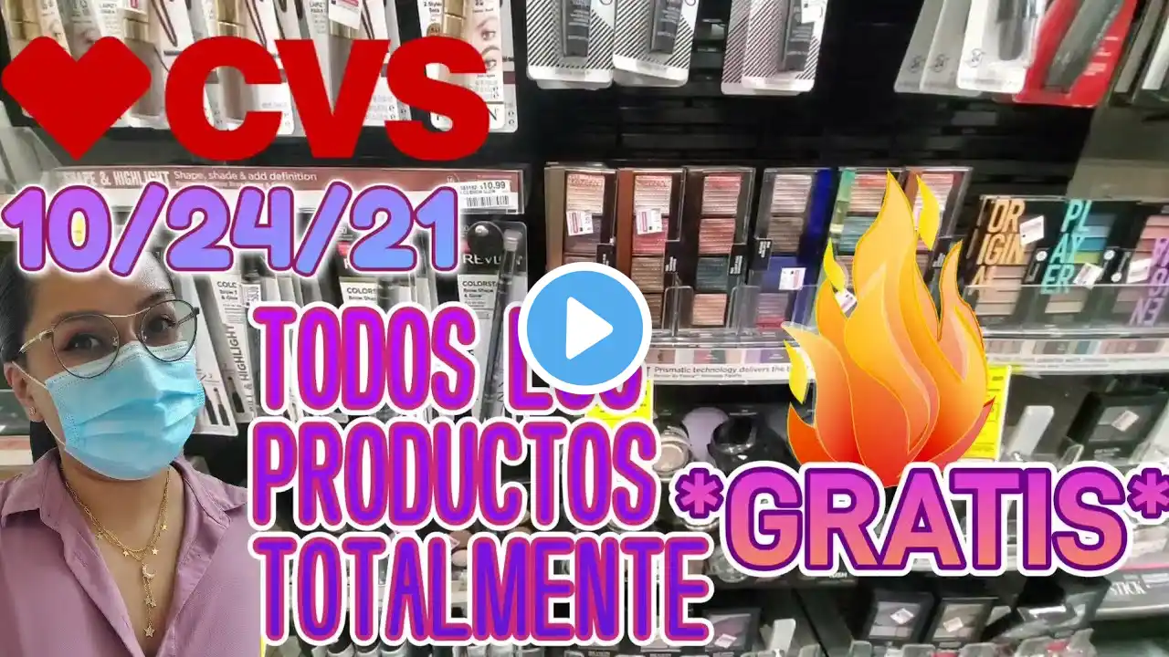 🔥segunda compra, productos TOTALMENTE *GRATIS* cupones en CVS 10/24/21 al 10/30/21