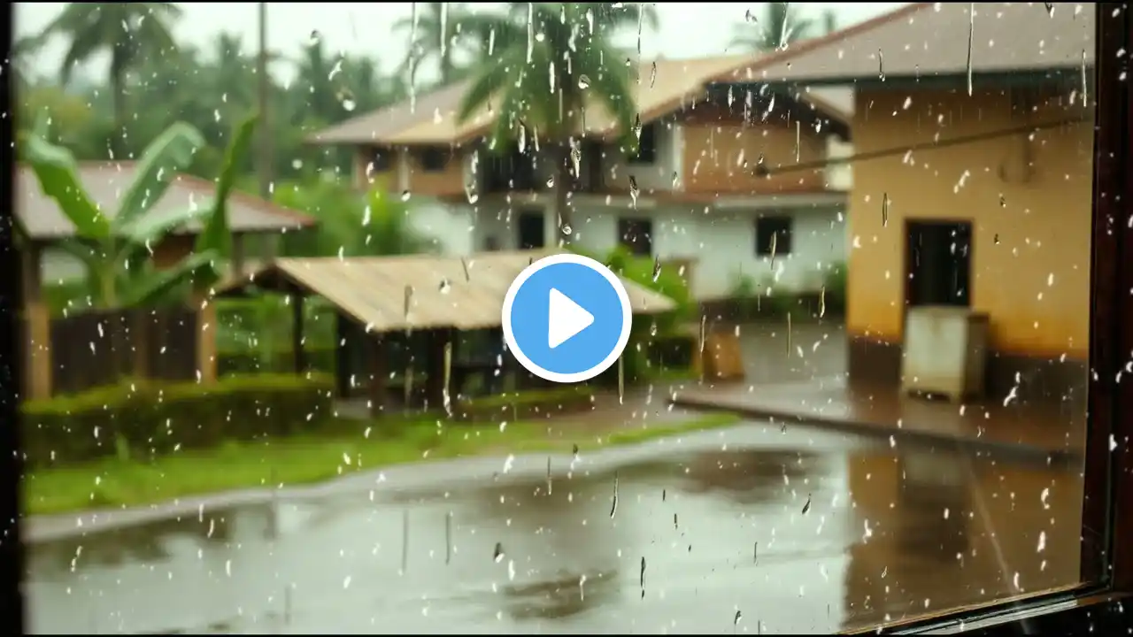The sound of rain for a pleasant sleep, relaxes the mind, makes the mind healthy when waking up.