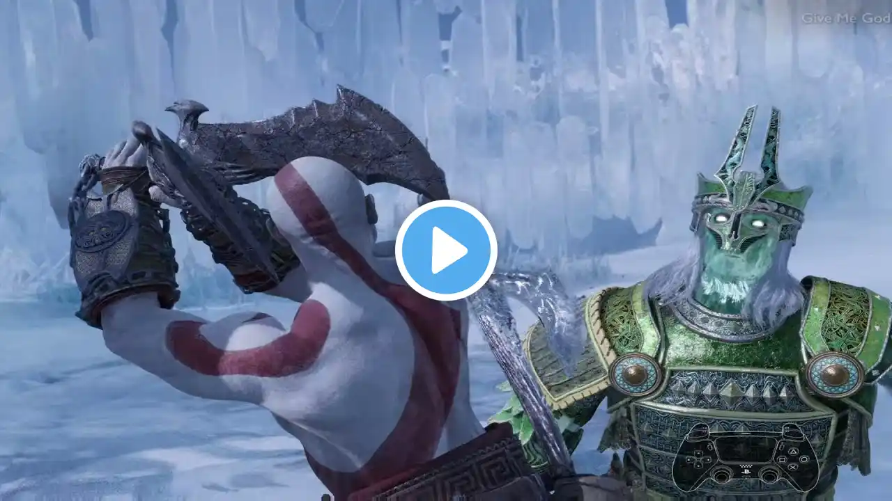 GOWR: All Berserkers vs Young Kratos, (GMGOW NG+13)