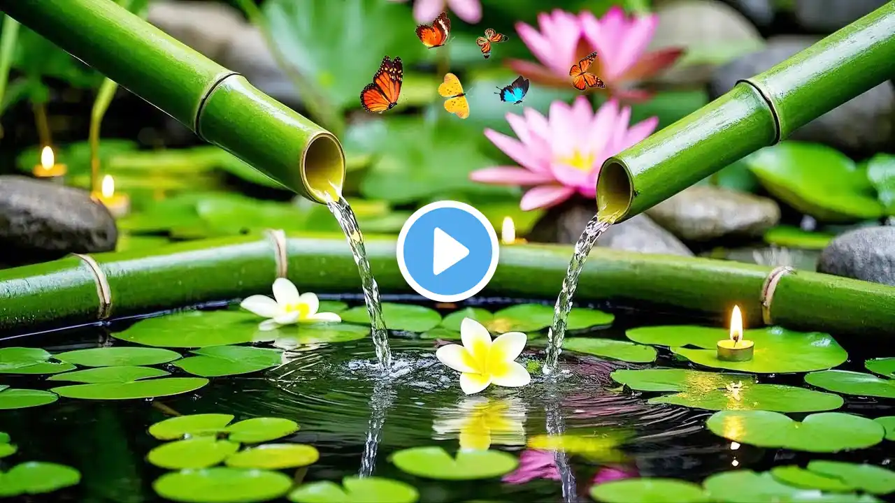 Relaxing Piano Music + Insomnia And Healing🌿 Relaxing Sleep Music, Water Sounds & Nature Sounds