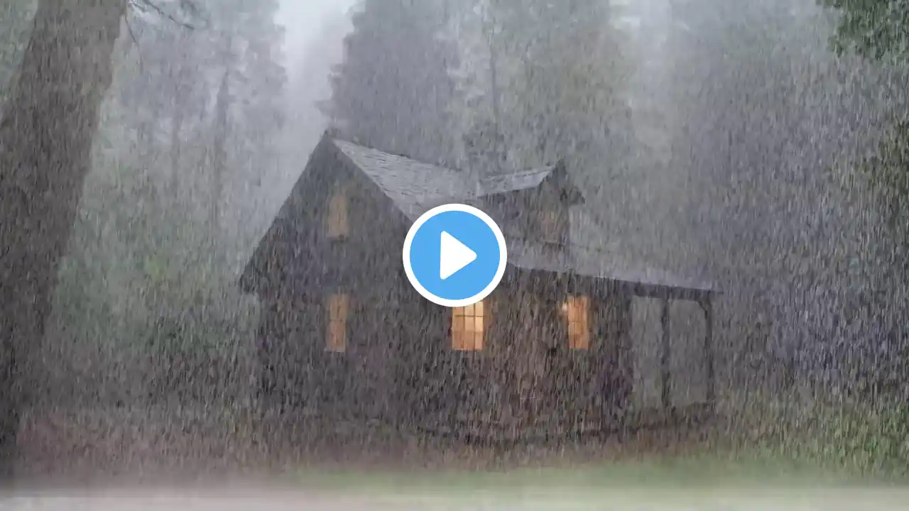 π΄ Perfect Rain Sounds For Sleeping And Relaxing - Rain And Thunder Sounds For Deep Sleep, ASMR #001