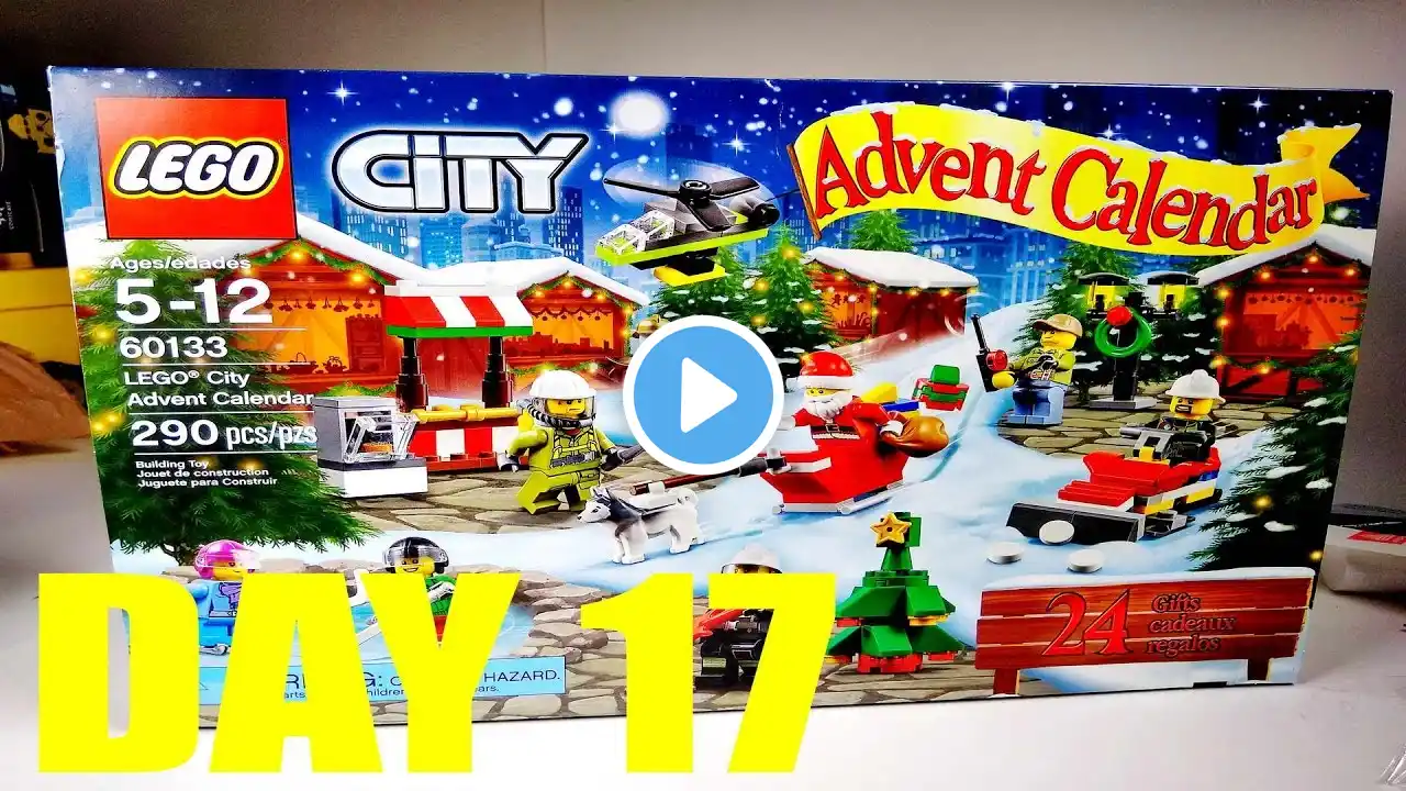 DAY 17 of 2016 CITY LEGO - advent calendar - MERRY CHRISTMAS!!! 24 days of toys