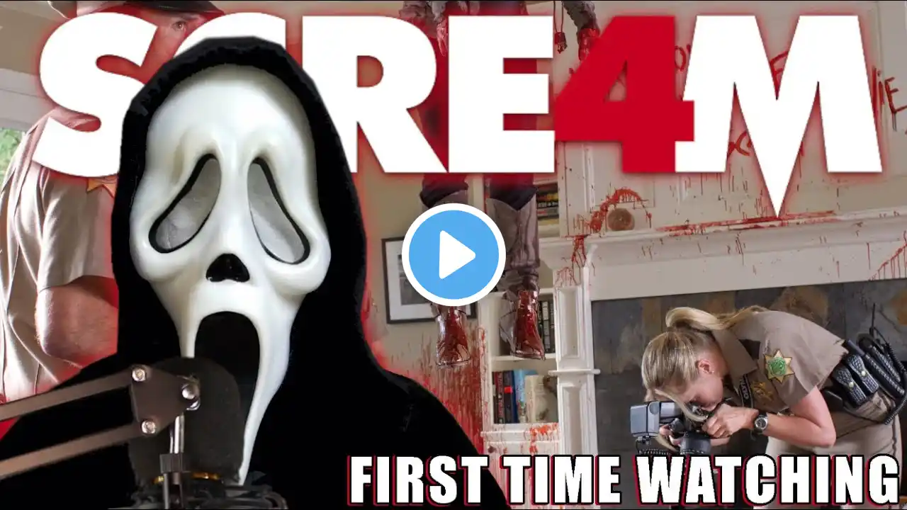 Scream 4 (2011) MOVIE REACTION! FIRST TIME WATCHING!