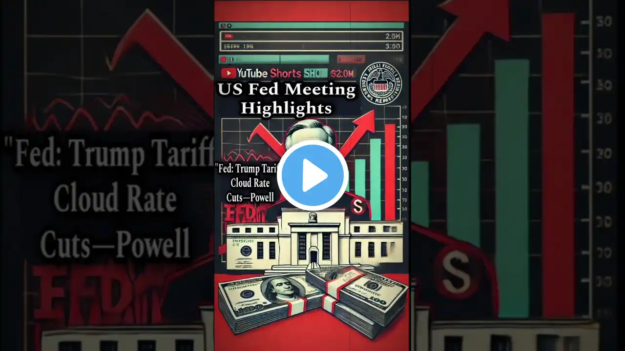 📈Fed Powell: US Fed Meeting Highlights📈 #tradewar #breakingnews #hottopics #FedMeeting #TrumpTariffs