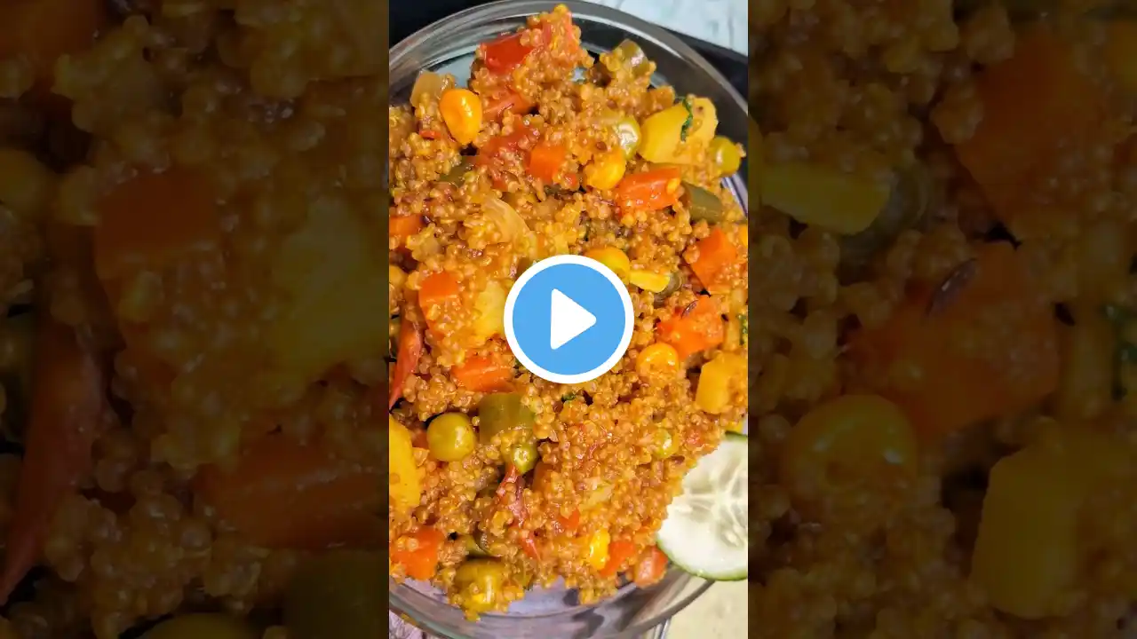 Vegetable Quinoa, Quinoa salad, Quinoa khichdi #healthy #food #shorts #youtubeshorts #trending #easy