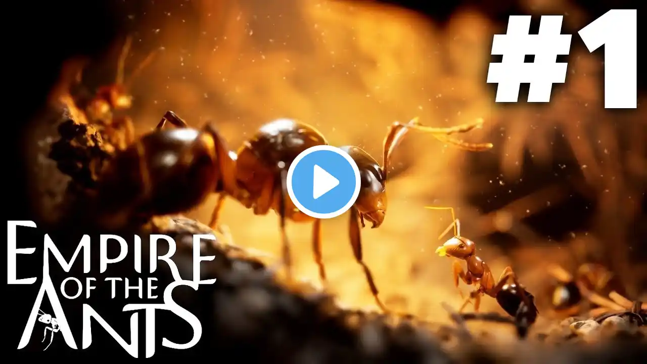 EMPIRE OF THE ANTS Gameplay Walkthrough Part 1 - ANT ARMY