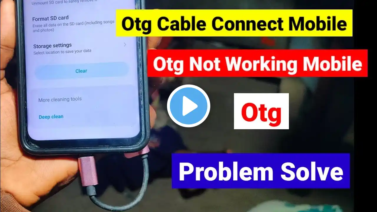 How To Solved OTG Not Working in Android Phone | otg connect nahi ho raha hai | Otg Not Support