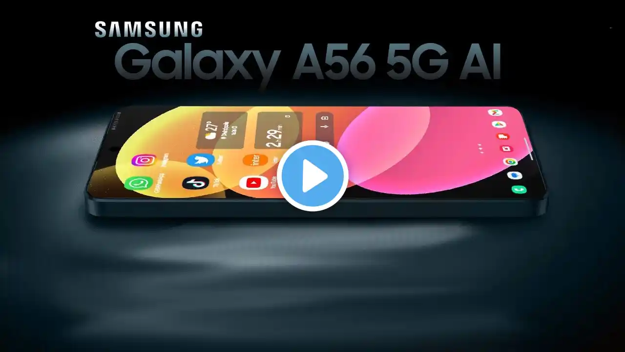 🚀 Samsung Galaxy A56 5G (2025) FIRST LOOK Trailer! 🔥