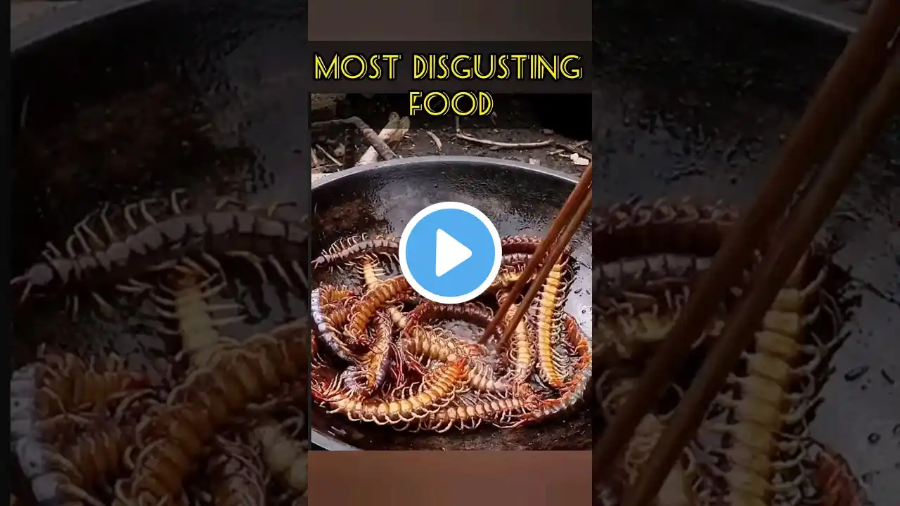 most Disgusting Food in world! #shorts #facts #animals