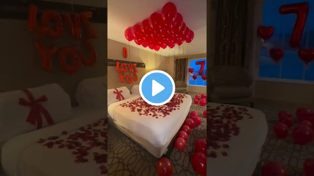 Balloon decoration kaise Kare | girlfriend ko birthday gift keya ge | birthday | girlfriend birthday