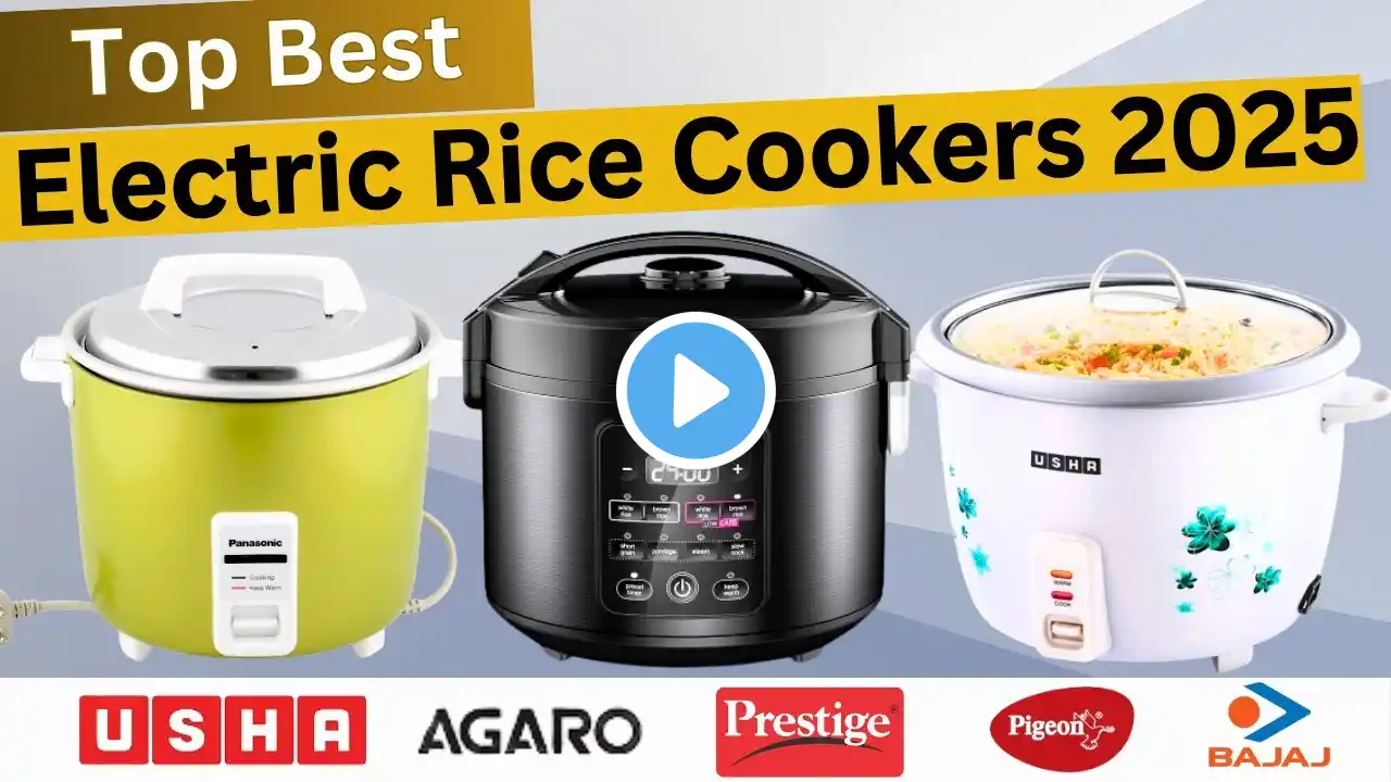 5 Best Electric Rice Cookers in India 2025 ⚡ Best Rice Cookers Under 3000 | Rice Cooker Buying Guide