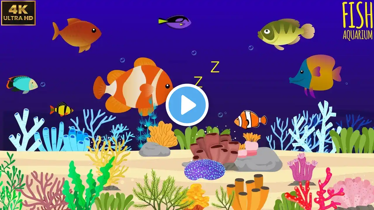 8 hours lullaby for babies to go to sleep bedtime Lullabies for kids || Sleep & Relaxing music#fish