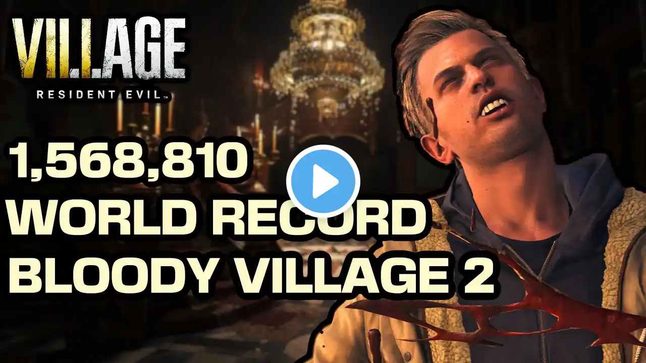 Bloody Village 2 Ethan WORLD RECORD - Resident Evil Village - Mercenaries Additional Orders SSS Rank